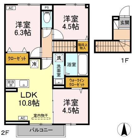 アルネオの物件間取画像